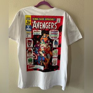 Marvel Comics Vintage Graphic Tee | Size L | White | New